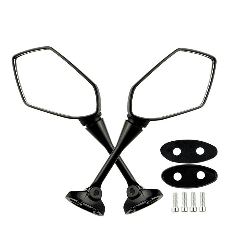 AHL Rear View Side Mirrors Compatible with Hyosung GT125R GT250R GT650R GT650S/HONDA CBR900 CBR919 CBR929 CBR954 1998-2003, 88110-MAS-E01 88120-MAS-E01 - Image 1